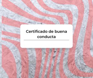 Certificado Buena Conducta Puerto Rico